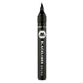 Molotow Blackliner Brush Zwart - Brushmarker