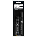 Molotow Blackliner Brushmarker Zwart + Navulinkt 30 ml Set