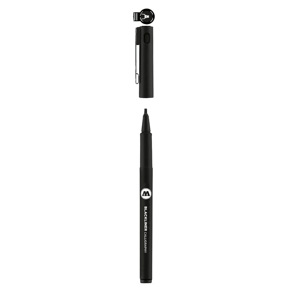 Molotow Blackliner Fineliner Zwart - Calligrafie Punt