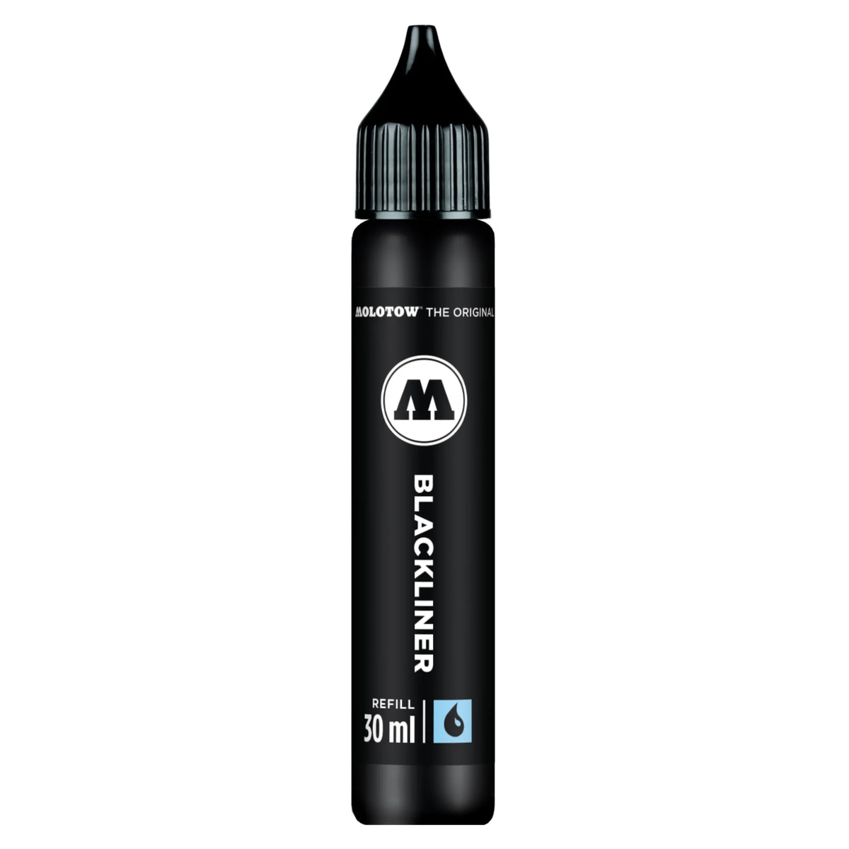 Molotow Blackliner Zwart Navulinkt 30 ml