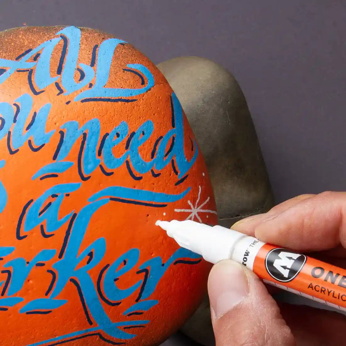 Molotow ONE4ALL 127HS-CO Verfstift Sprinkhaan Groen - Acrylmarker 1,5 mm