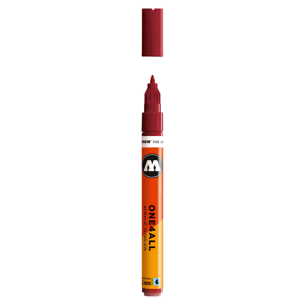 Molotow ONE4ALL 127HS-CO Verfstift Bordeaux Rood - Acrylmarker 1,5 mm