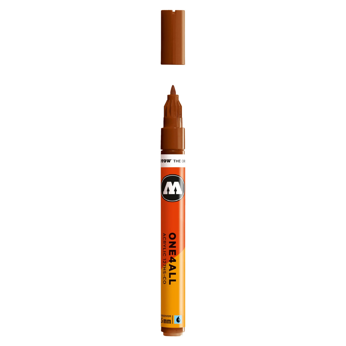 Molotow ONE4ALL 127HS-CO Verfstift Hazelnoot Bruin - Acrylmarker 1,5 mm