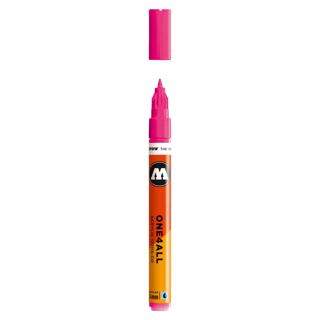 Molotow ONE4ALL 127HS-CO Verfstift Neon Roze Fluo - Acrylmarker 1,5 mm