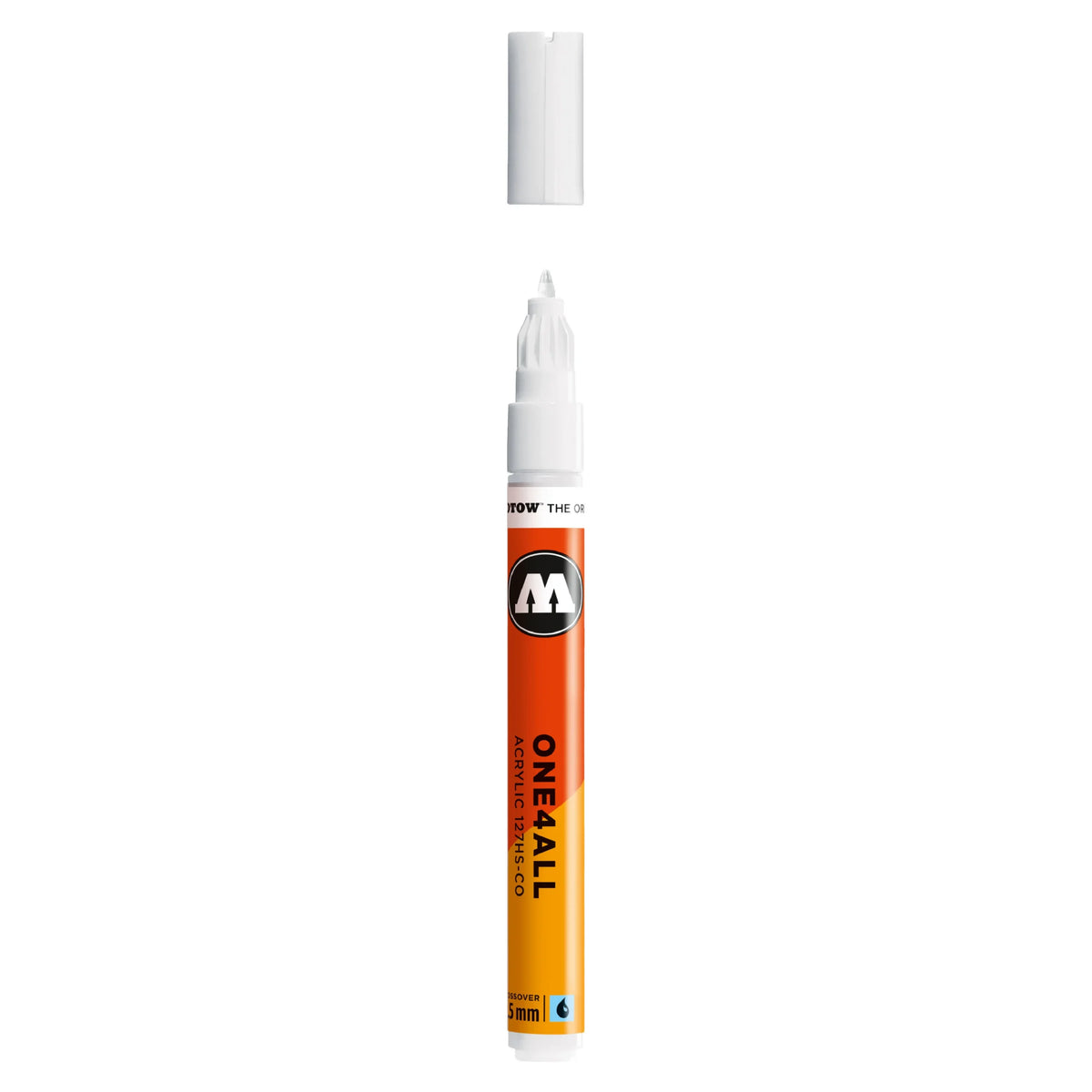 Molotow ONE4ALL 127HS-CO Verfstift Signaal Wit - Acrylmarker 1,5 mm