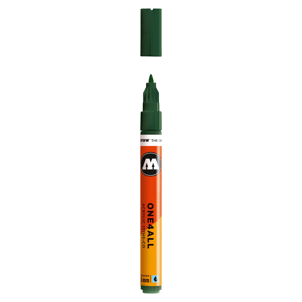 Molotow ONE4ALL 127HS-CO Verfstift Toekomst Groen - Acrylmarker 1,5 mm
