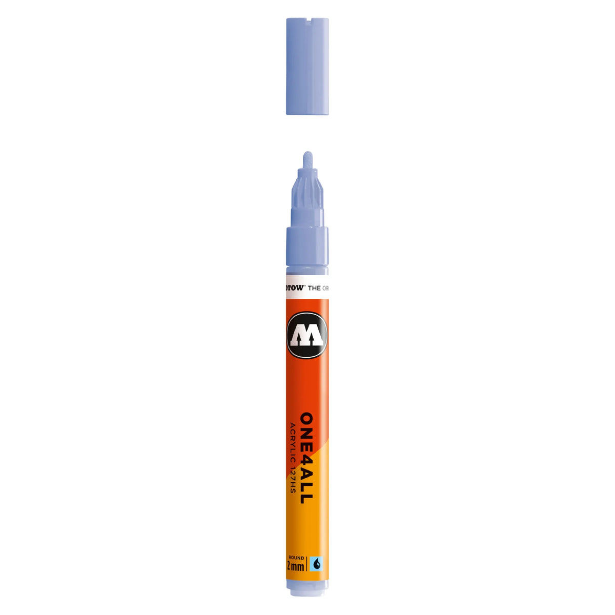 Molotow ONE4ALL 127HS Verfstift Blauw Violet Pastel - Acrylmarker 2 mm
