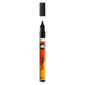 Molotow ONE4ALL 127HS Verfstift Glanzend Zwart - Acrylmarker 2 mm