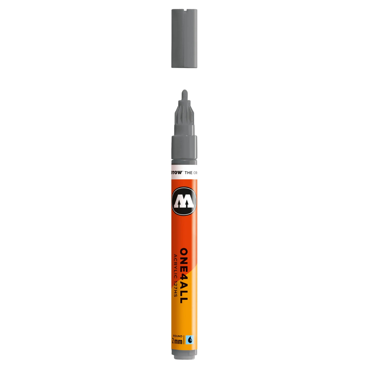 Molotow ONE4ALL 127HS Verfstift Grijs Blauw Donker - Acrylmarker 2 mm