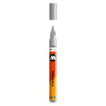 Molotow ONE4ALL 127HS Verfstift Zilver - Acrylmarker 2 mm