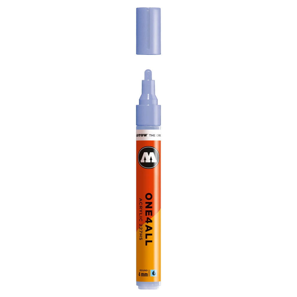 Molotow ONE4ALL 227HS Verfstift Blauw Violet Pastel - Acrylmarker 4 mm