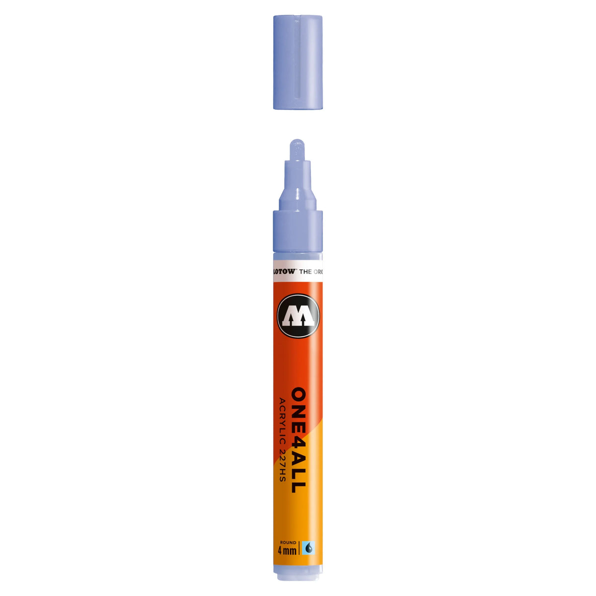 Molotow ONE4ALL 227HS Verfstift Blauw Violet Pastel - Acrylmarker 4 mm