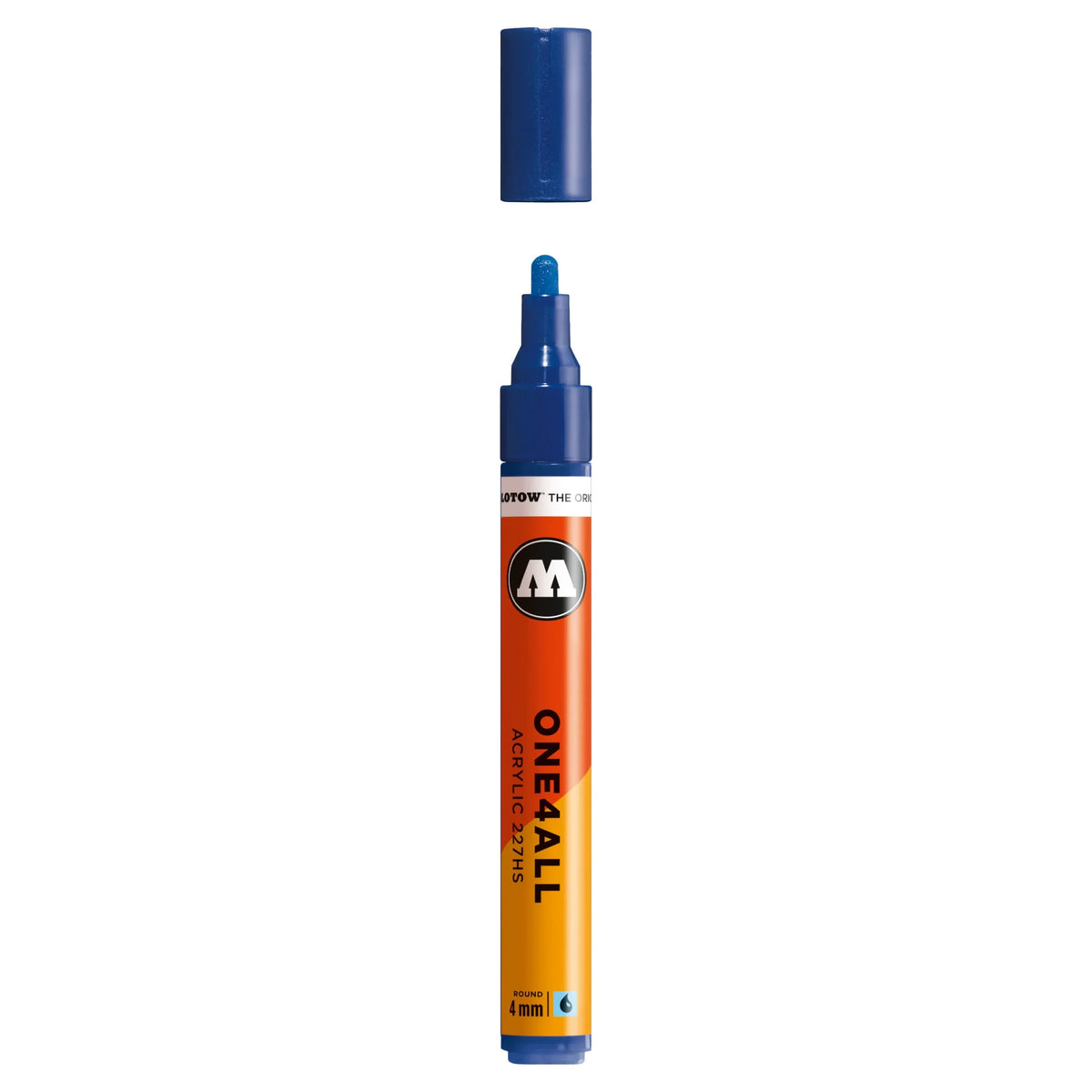 Molotow ONE4ALL 227HS Verfstift Echt Blauw - Acrylmarker 4 mm