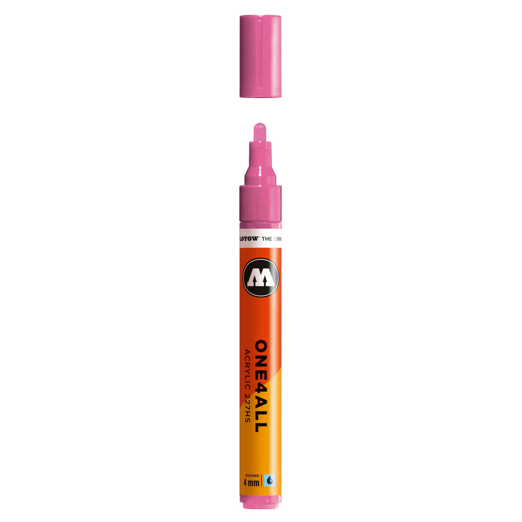 Molotow ONE4ALL 227HS Verfstift Fuchsia Roze - Acrylmarker 4 mm
