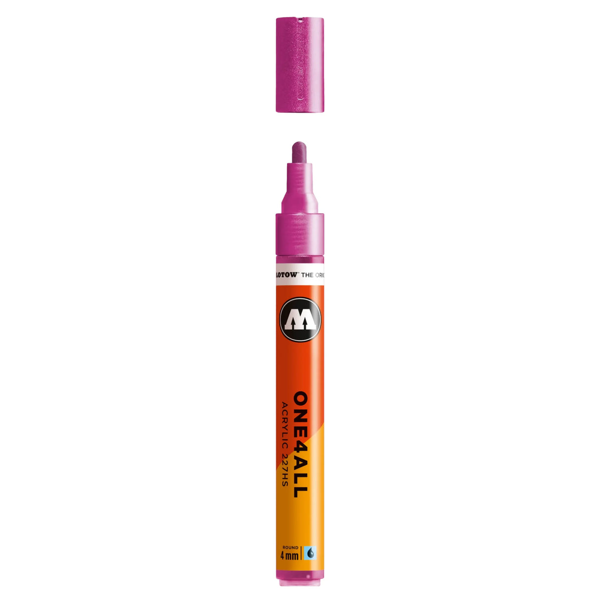 Molotow ONE4ALL 227HS Verfstift Metallic Roze - Acrylmarker 4 mm