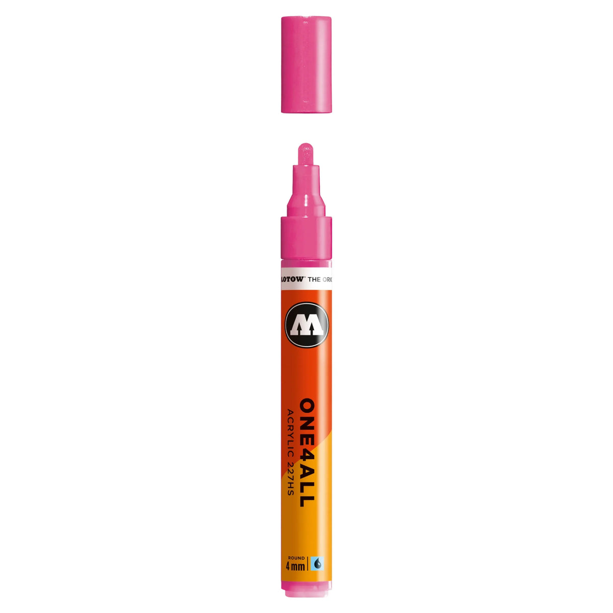 Molotow ONE4ALL 227HS Verfstift Neon Roze - Acrylmarker 4 mm