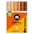 Molotow ONE4ALL 227HS Verfstift Set Hout 6 Stuks - Acrylmarker 4 mm