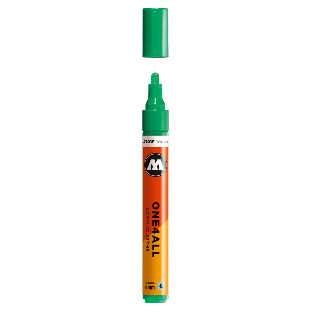 Molotow ONE4ALL 227HS Verfstift Turquoise - Acrylmarker 4 mm