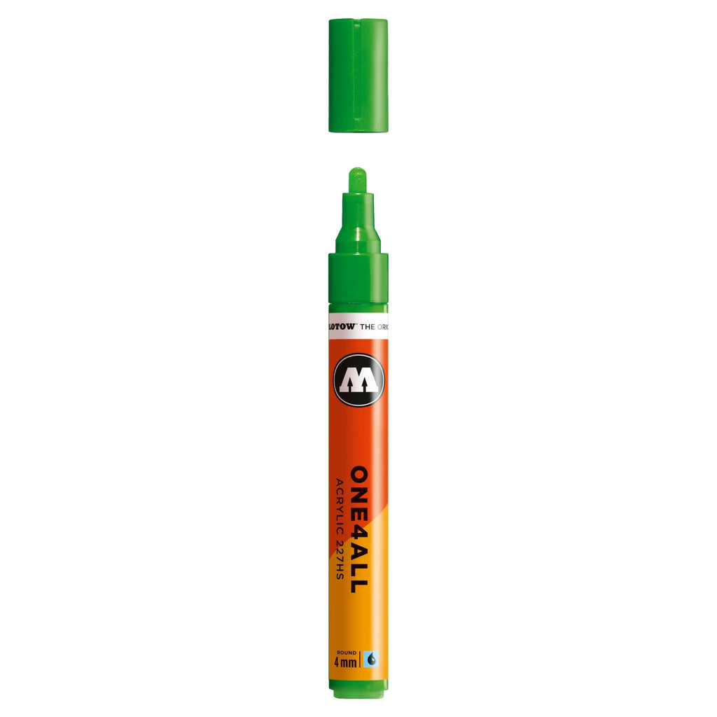 Molotow ONE4ALL 227HS Verfstift Universum Groen - Acrylmarker 4 mm
