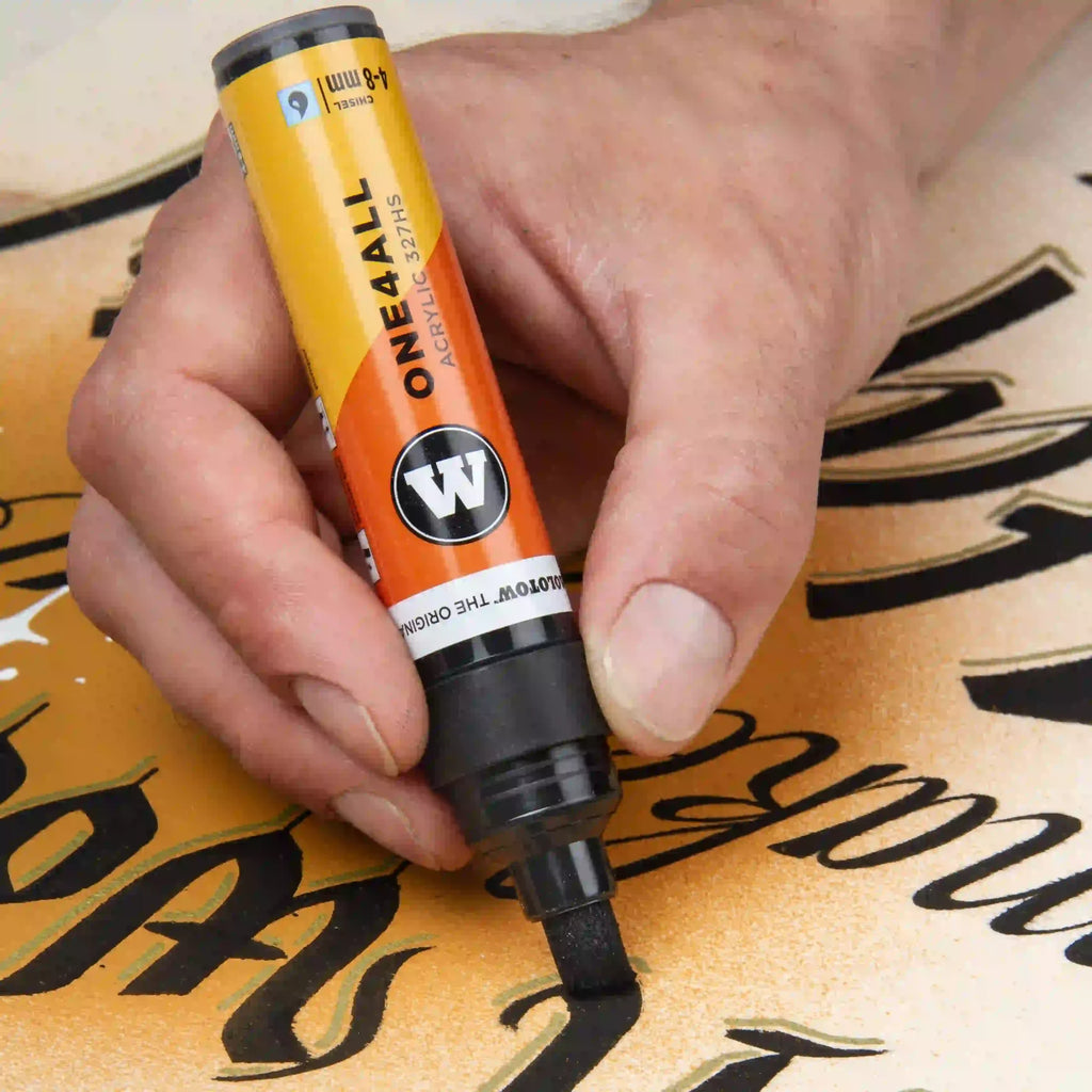 Molotow ONE4ALL 327HS Verfstift Sprinkhaan Groen - Acrylmarker 4-8 mm