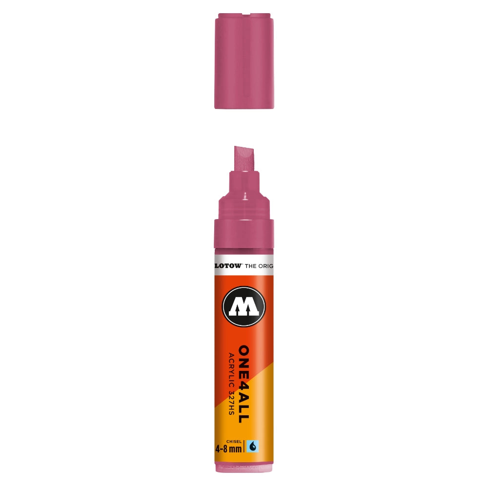Molotow ONE4ALL 327HS Verfstift Fuchsia - Acrylmarker 4-8 mm