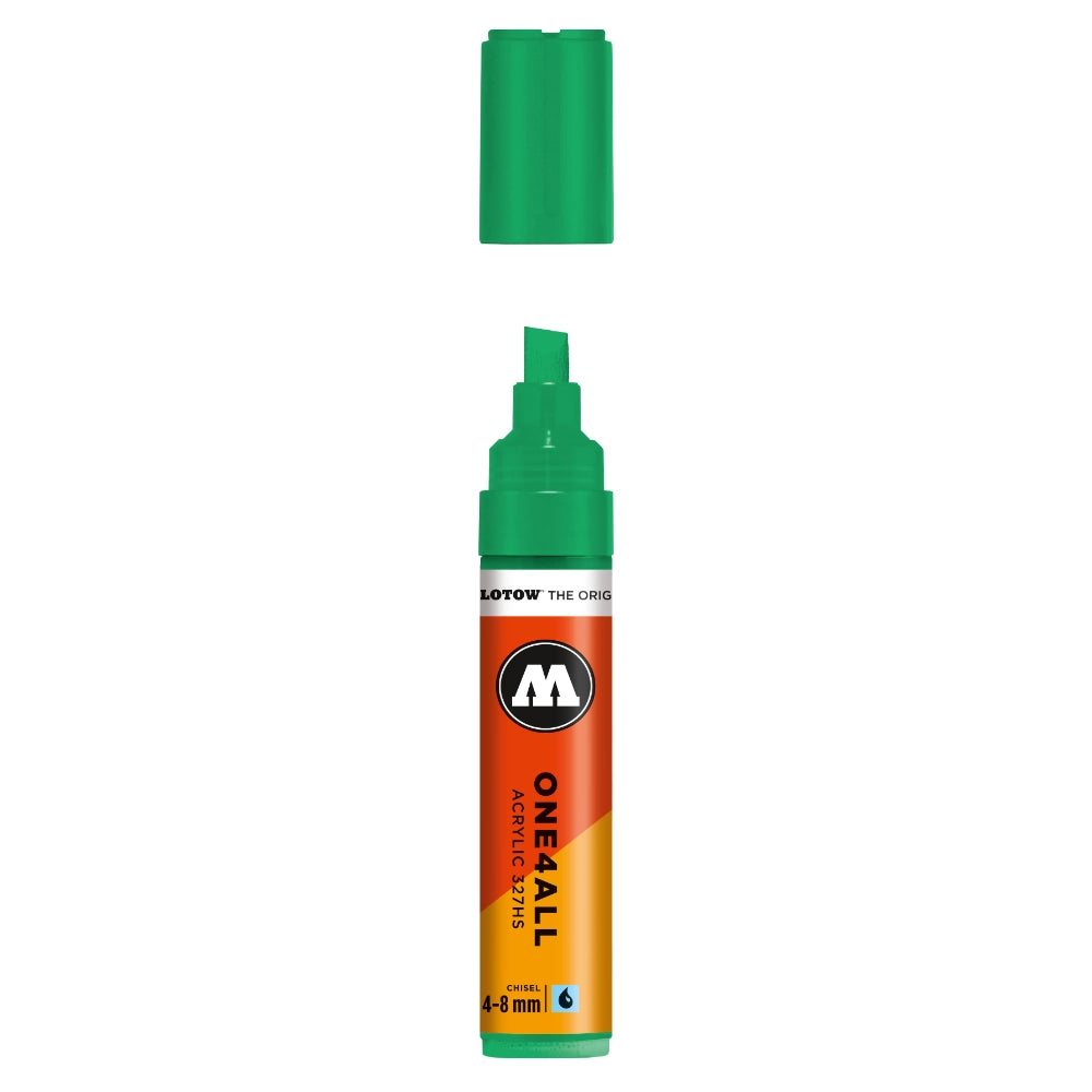 Molotow ONE4ALL 327HS Verfstift Lagune Blauw - Acrylmarker 4-8 mm