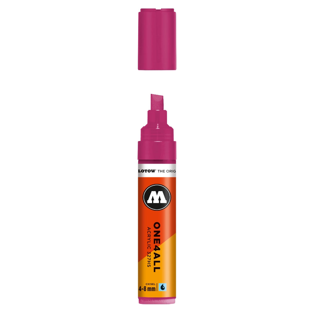 Molotow ONE4ALL 327HS Verfstift Magenta - Acrylmarker 4-8 mm