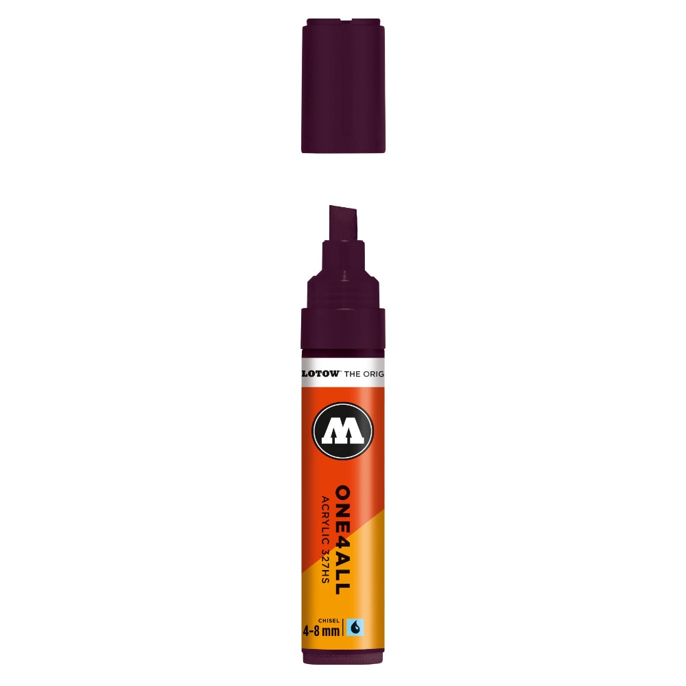 Molotow ONE4ALL 327HS Verfstift Paars Violet - Acrylmarker 4-8 mm