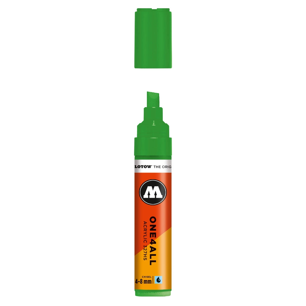 Molotow ONE4ALL 327HS Verfstift Universum Groen - Acrylmarker 4-8 mm