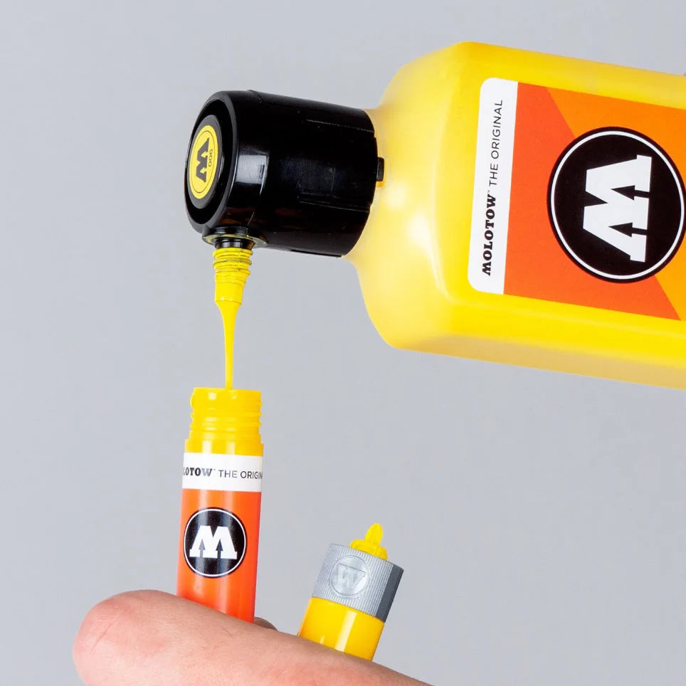 Molotow ONE4ALL Acryl Navulinkt Ultramarijn Blauw - 180 ml