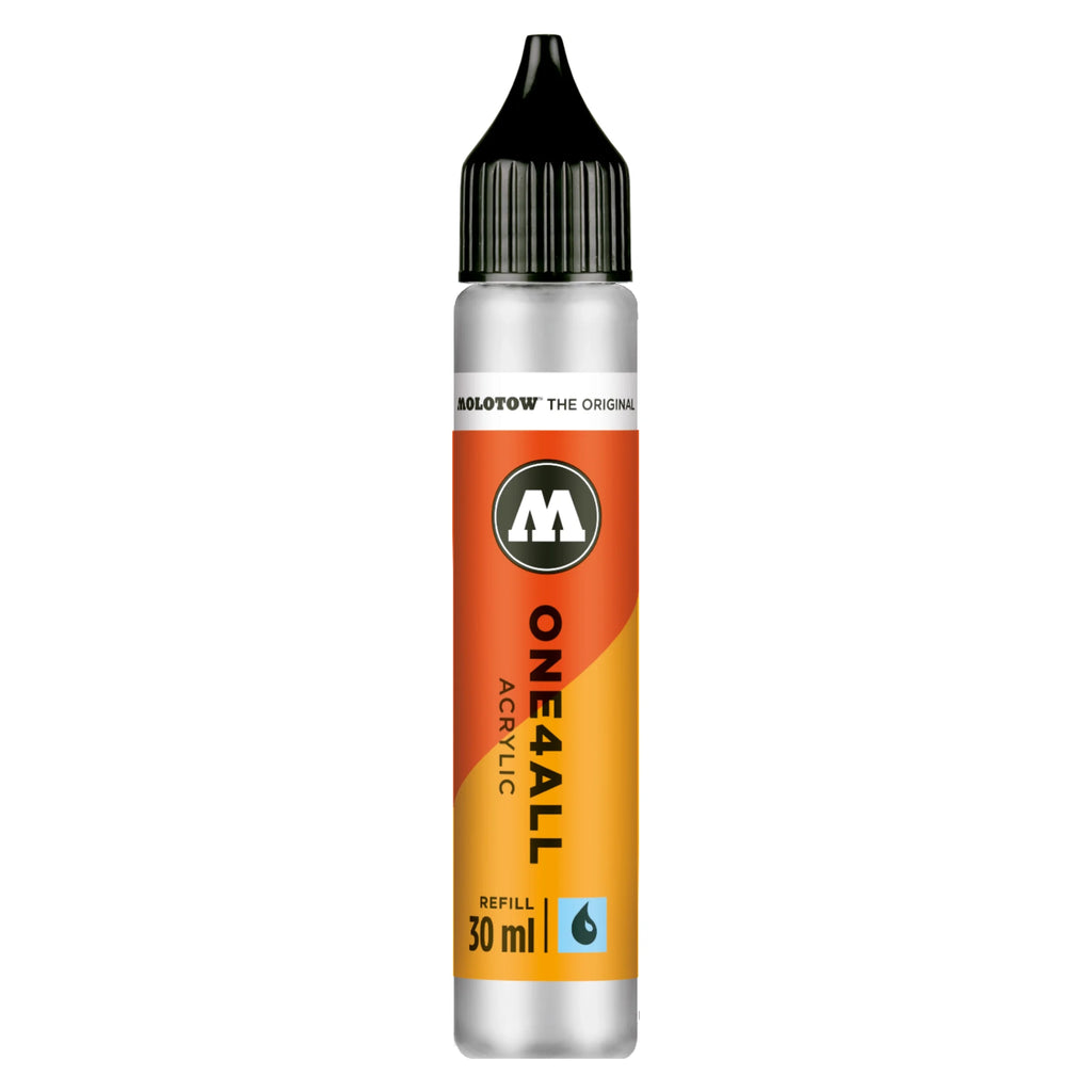 Molotow ONE4ALL Acryl Navulinkt Grijs Blauw Licht - 30 ml