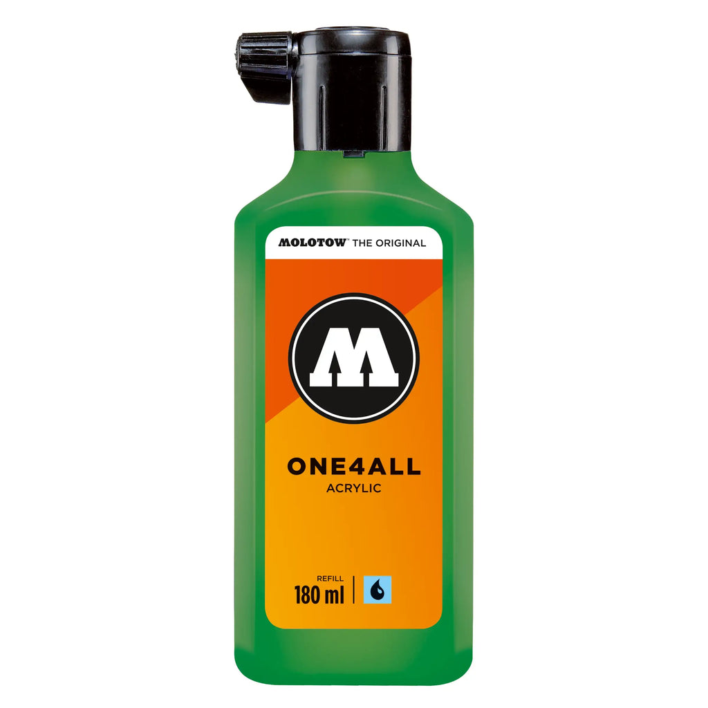 Molotow ONE4ALL Acryl Navulinkt Klaver Groen - 180 ml