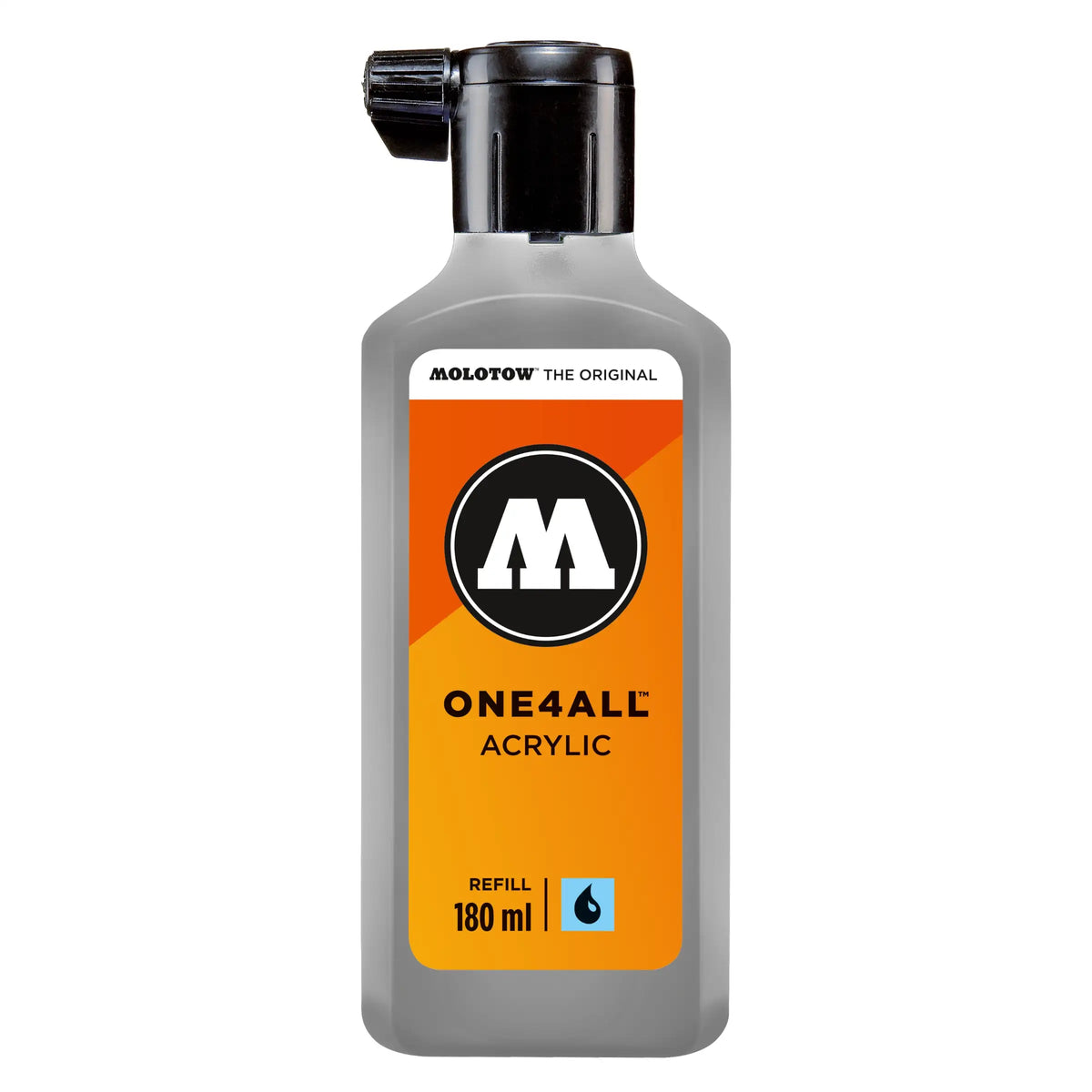 Molotow ONE4ALL Acryl Navulinkt Koel Grijs Pastel - 180 ml