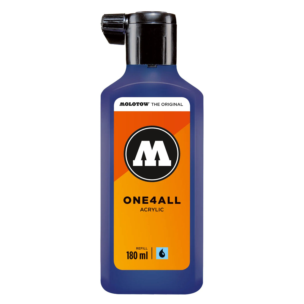 Molotow ONE4ALL Acryl Navulinkt Nacht Blauw - 180 ml
