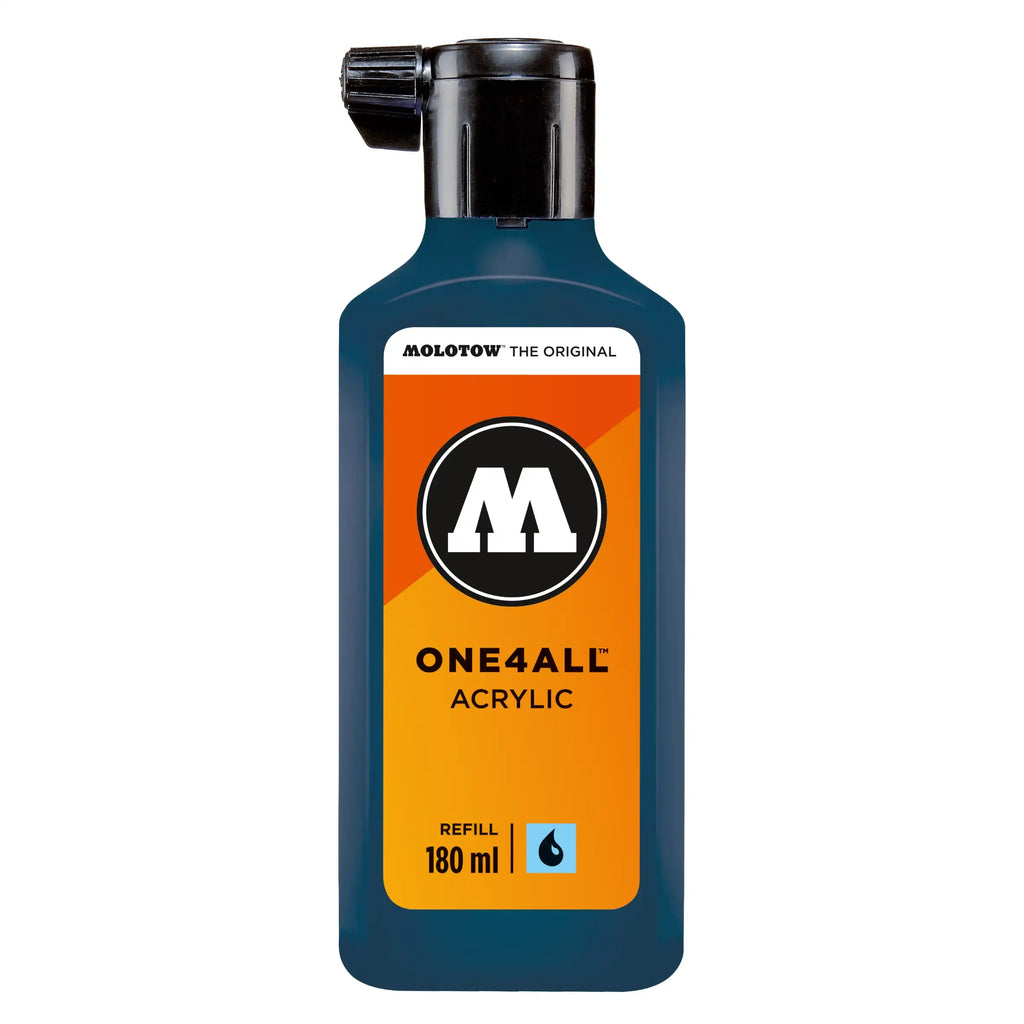 Molotow ONE4ALL Acryl Navulinkt Petrol - 180 ml