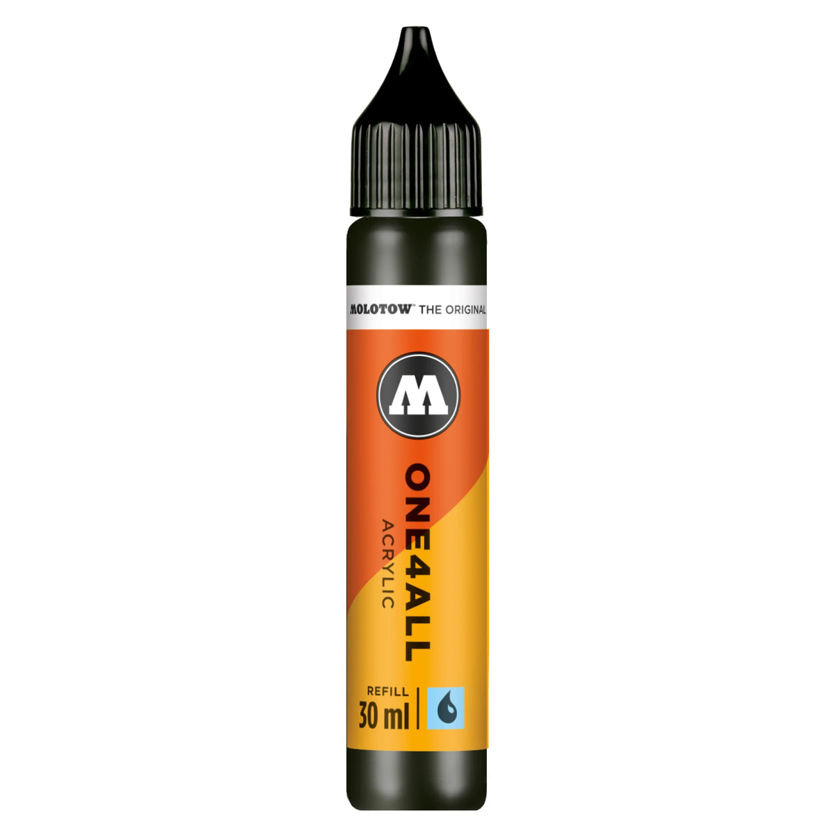 Molotow ONE4ALL Acryl Navulinkt Signaal Zwart - 30 ml