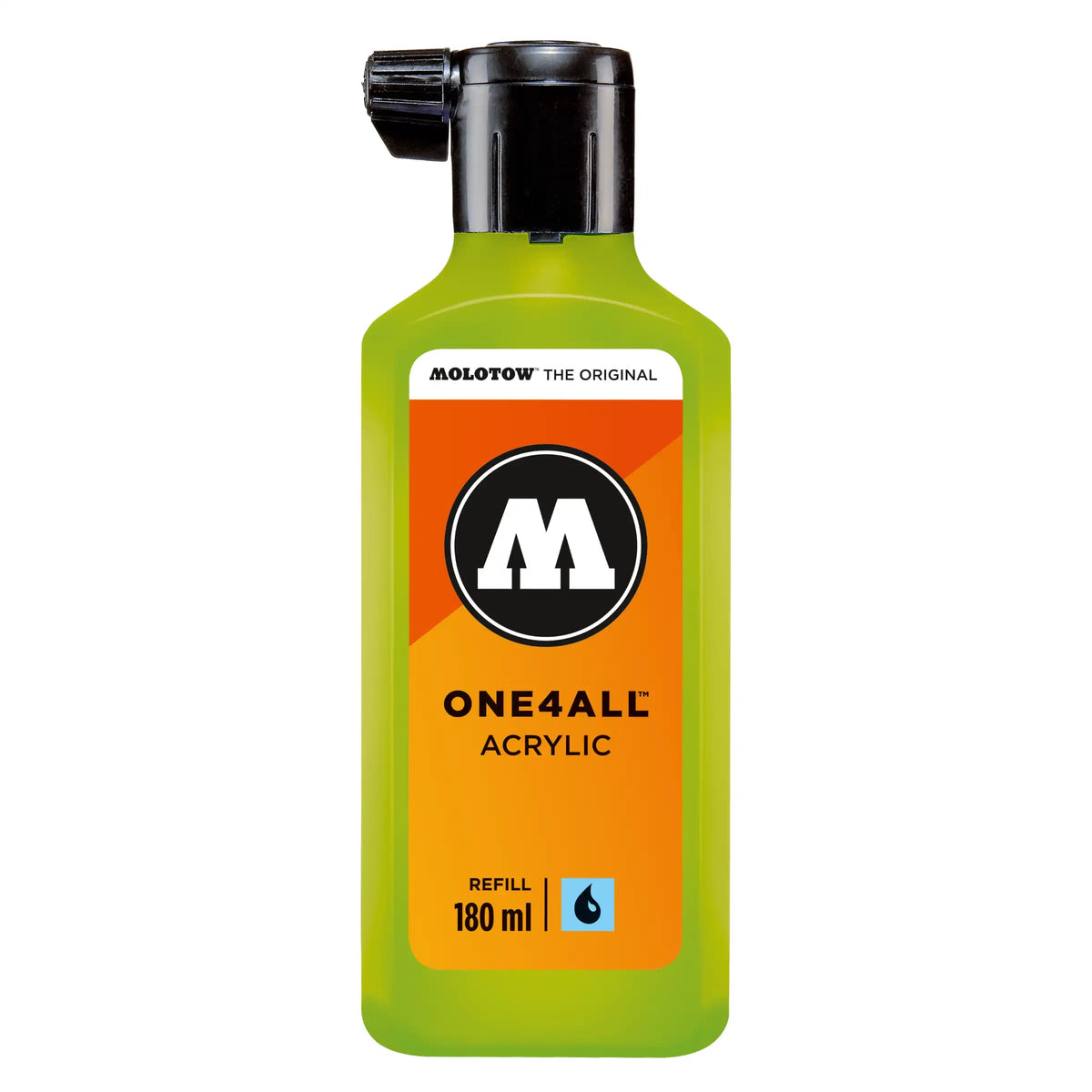 Molotow ONE4ALL Acryl Navulinkt Sprinkhaan Groen - 180 ml