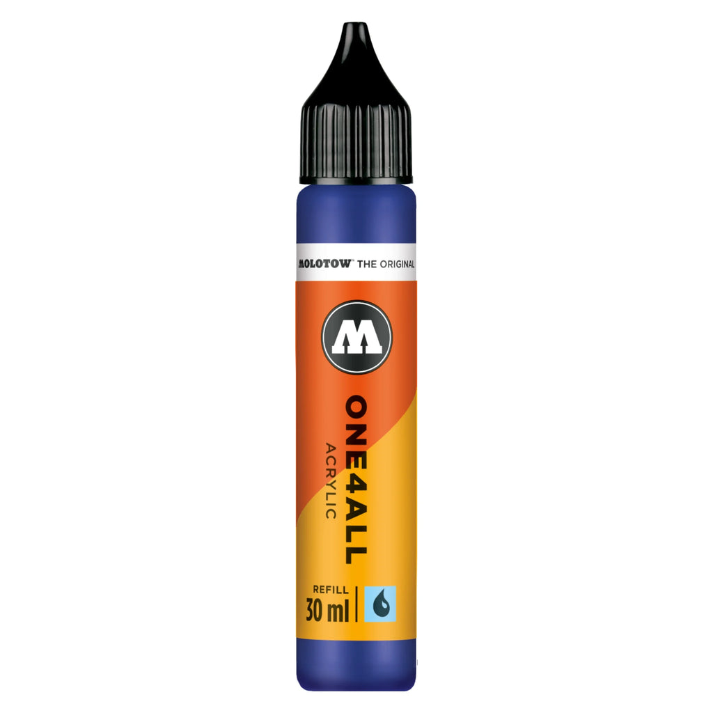 Molotow ONE4ALL Acryl Navulinkt Ultramarijn Blauw - 30 ml