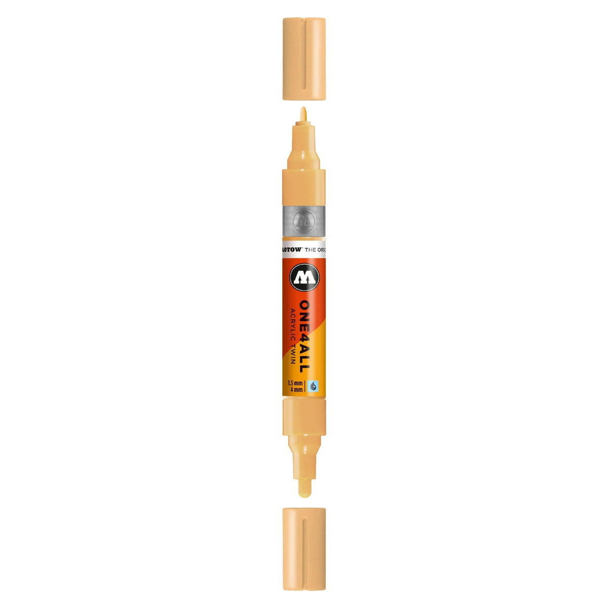Molotow ONE4ALL TWIN Verfstift Sahara Beige Pastel - Acrylmarker 1,5 en 4 mm