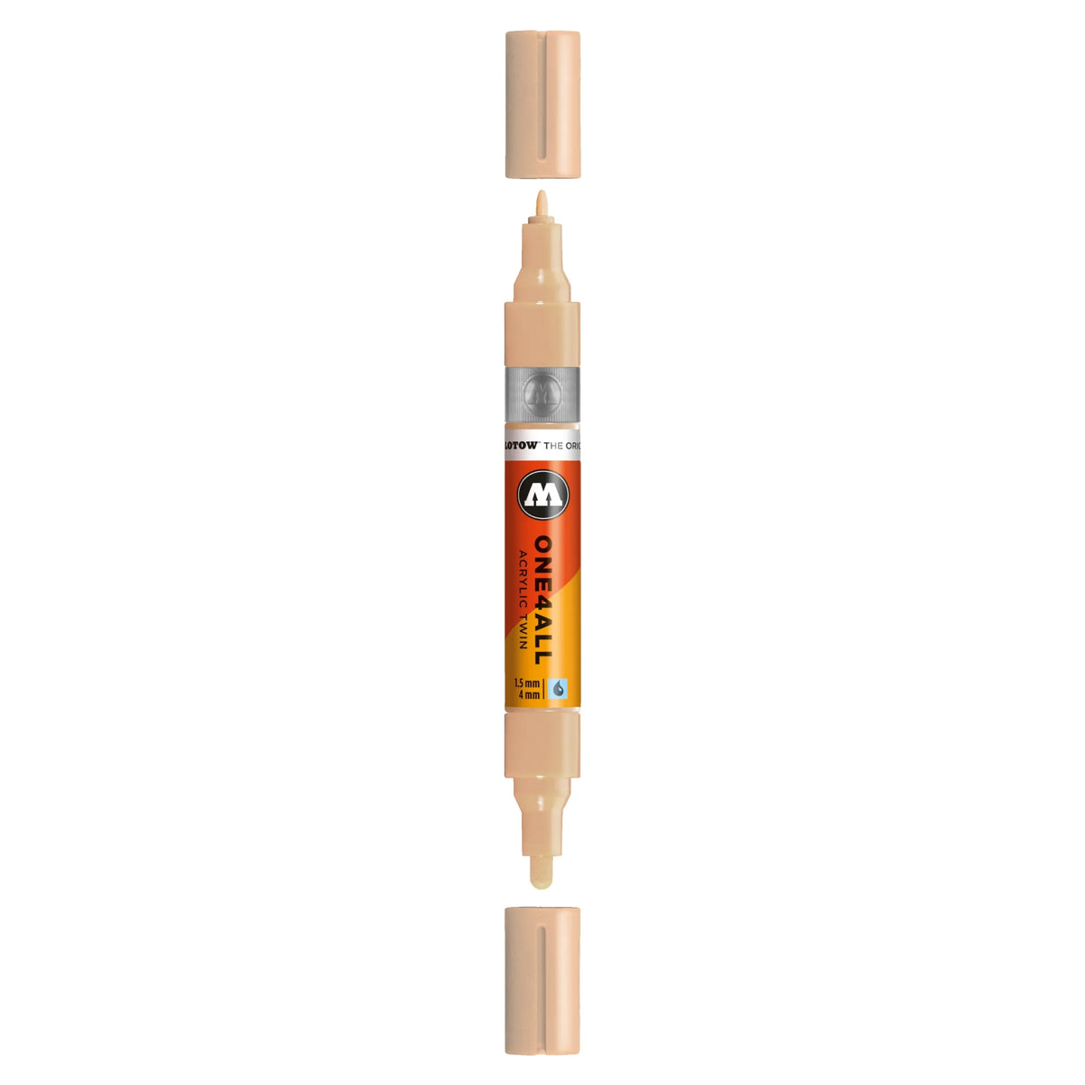 Molotow ONE4ALL TWIN Verfstift Zand - Acrylmarker 1,5 en 4 mm