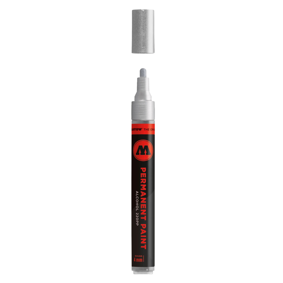 Molotow Permanent Paint 220PP Marker Metallic Chroom - Alcoholmarker 4 mm