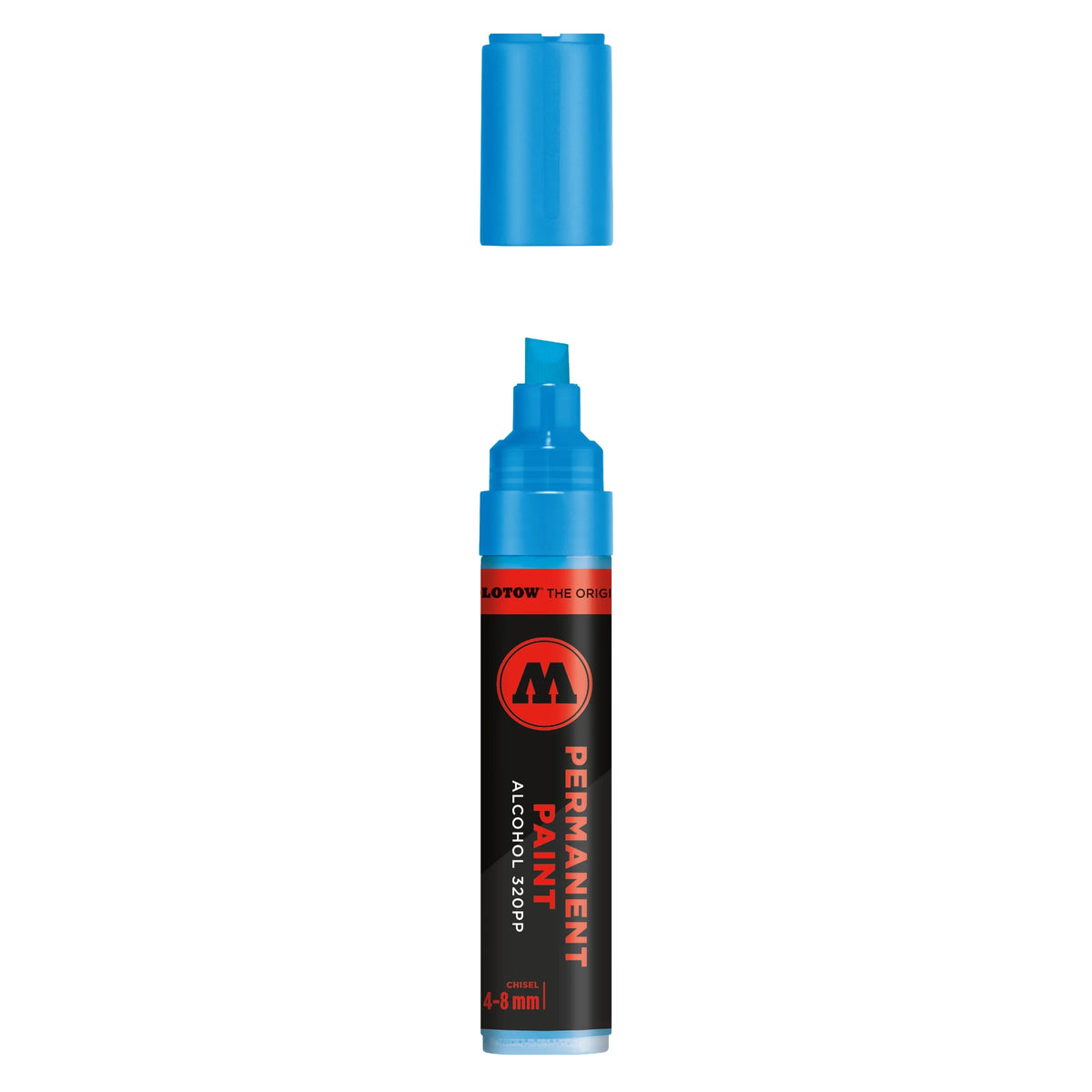 Molotow Permanent Paint 320PP Marker Schock Blauw Midden - Alcoholmarker 4-8 mm