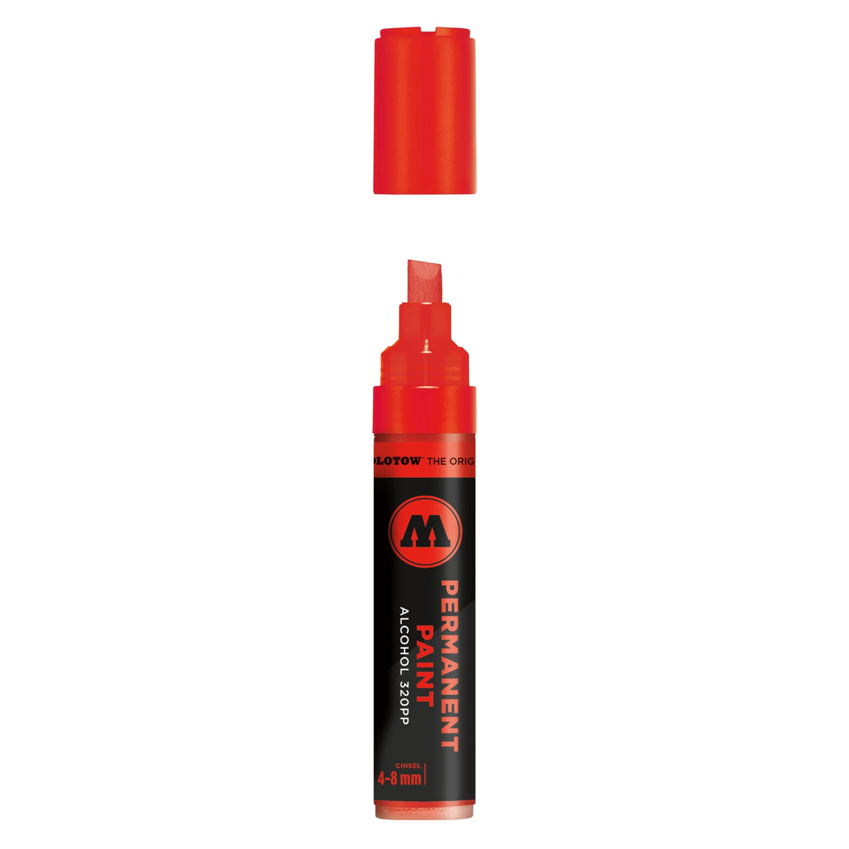 Molotow Permanent Paint 320PP Marker Verkeer Rood - Alcoholmarker 4-8 mm