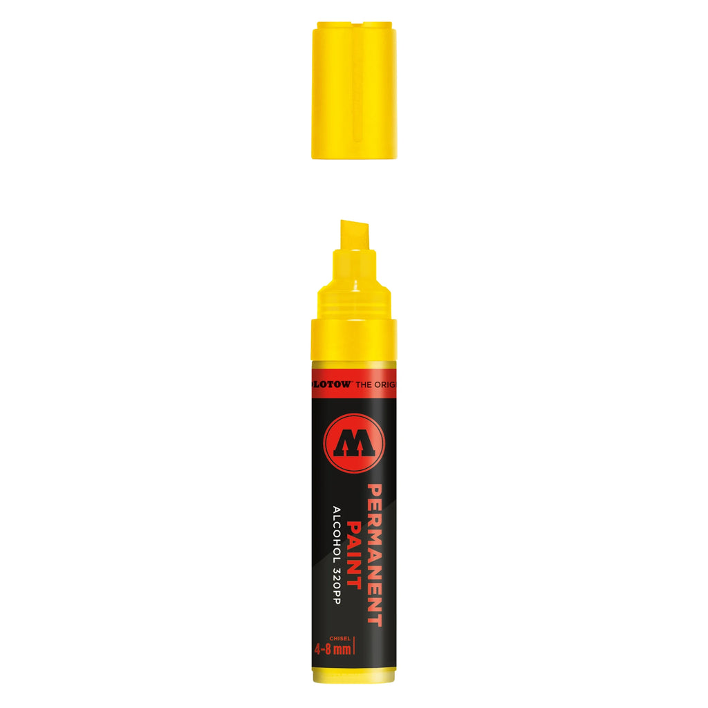 Molotow Permanent Paint 320PP Marker Zink Geel - Alcoholmarker 4-8 mm
