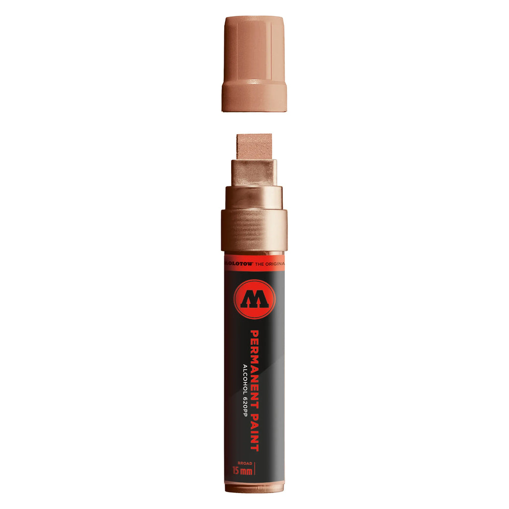 Molotow Permanent Paint 620PP Marker Metallic Koper - Alcoholmarker 15 mm