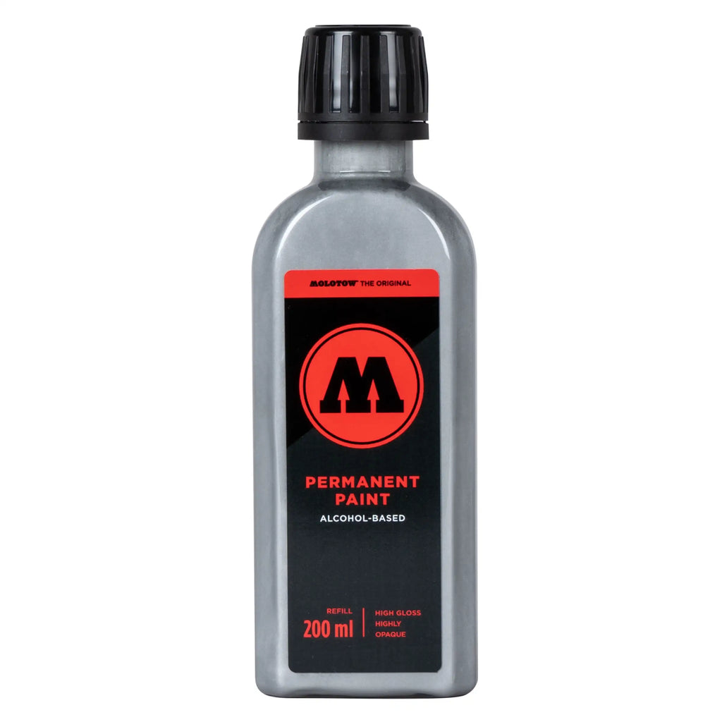 Molotow Permanent Paint Navulinkt Metallic Chroom - 200 ml