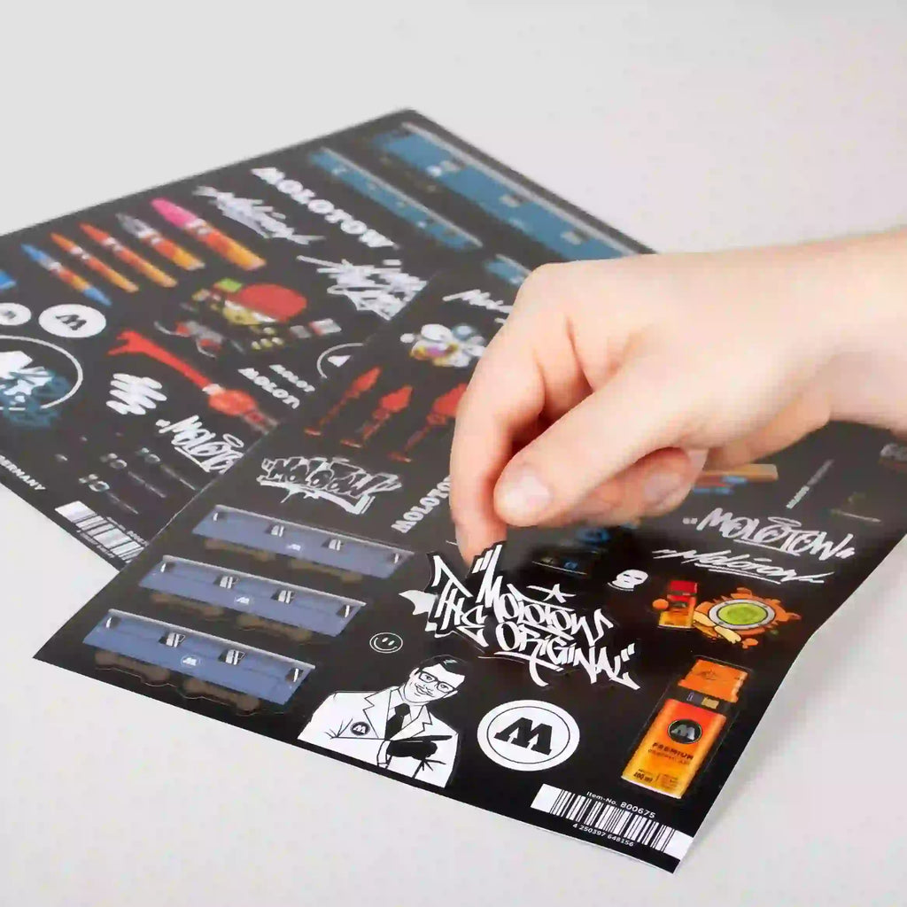 Molotow Sticker Sheet A - Stickervel