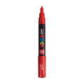 Posca PC-1MC Verfstift Rood - Acrylmarker Extra Fijn