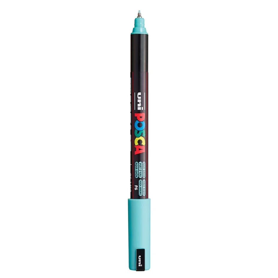 Posca PC-1MR Verfstift Aquatisch Groen - Acrylmarker Ultra Fijn