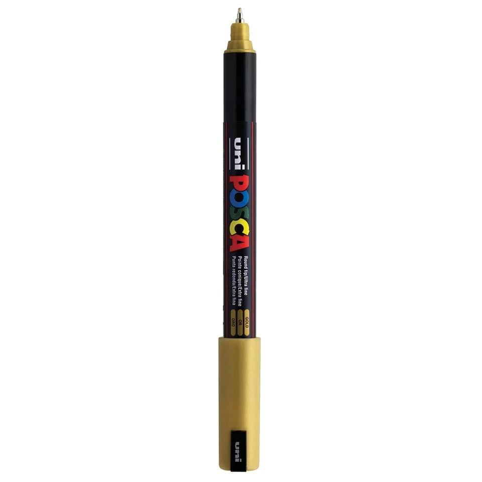 Posca PC-1MR Verfstift Goud - Acrylmarker Ultra Fijn
